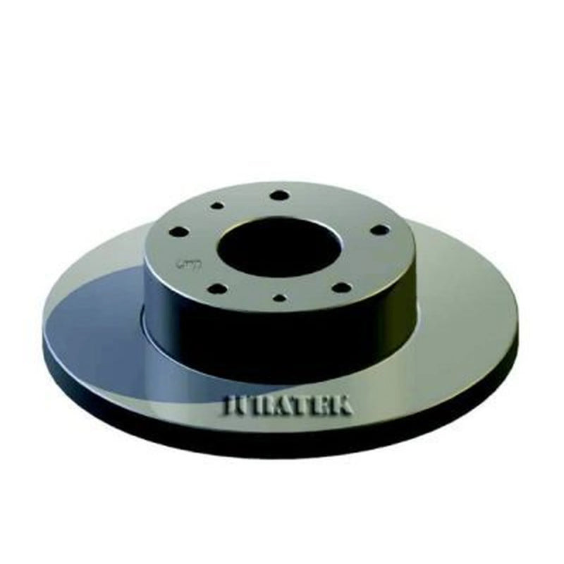 Juratek 2 x Solid Front Brake Discs CIT103