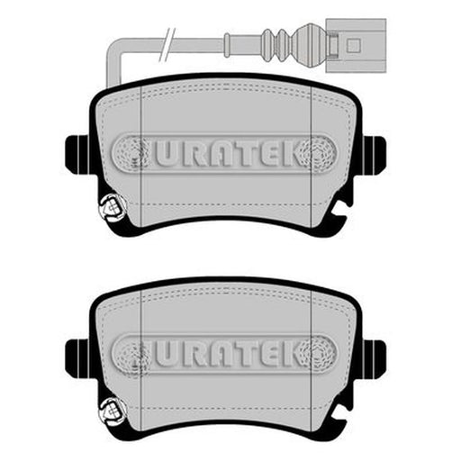 Juratek Rear Brake Pad Set JCP1644