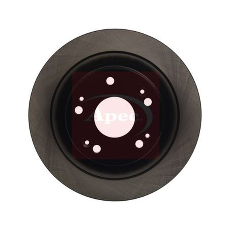 Apec 2 x Solid Rear Brake Discs DSK4245