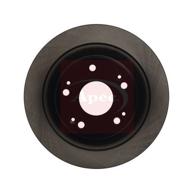 Apec 2 x Solid Rear Brake Discs DSK4245