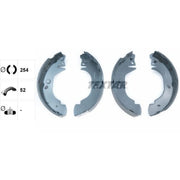 Textar Brake Shoe Set Axle Kit 91048500
