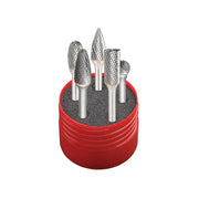 Dormer Solid Carbide Rotary Burr Cylindrical Set 5 Piece - P88001