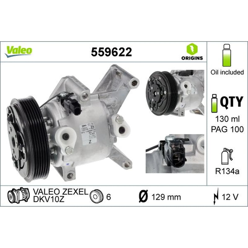 Valeo Air Conditioning Compressor 559622