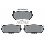 Textar Rear Brake Pad Set 2345501