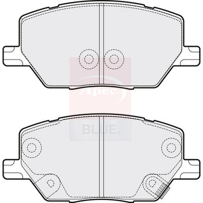 Apec Front Brake Pad Set PD3855