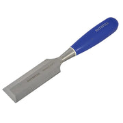 Faithfull Bevel Edge Chisel Blue Grip 38mm (1.1/2in) - FAIWCB112