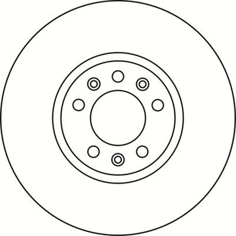Abtex 2 x Vented Front Brake Discs BD1976V