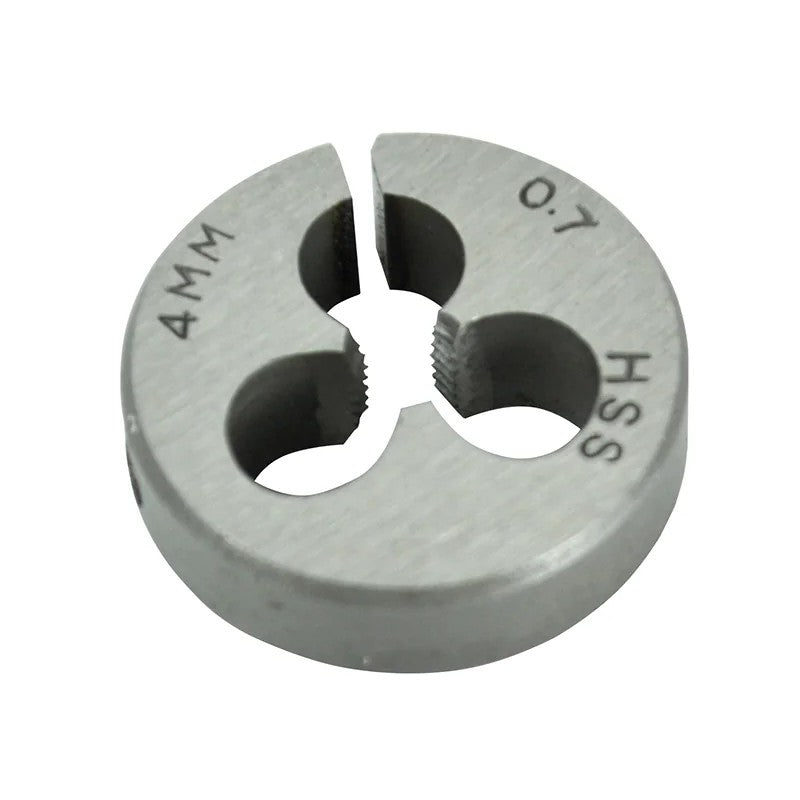 Faithfull HSS Straight Flute Split Die M4 x 0.7, 13/16in OD - FAIHSSDM4