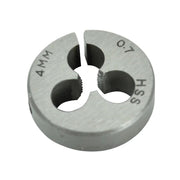 Faithfull HSS Straight Flute Split Die M4 x 0.7, 13/16in OD - FAIHSSDM4