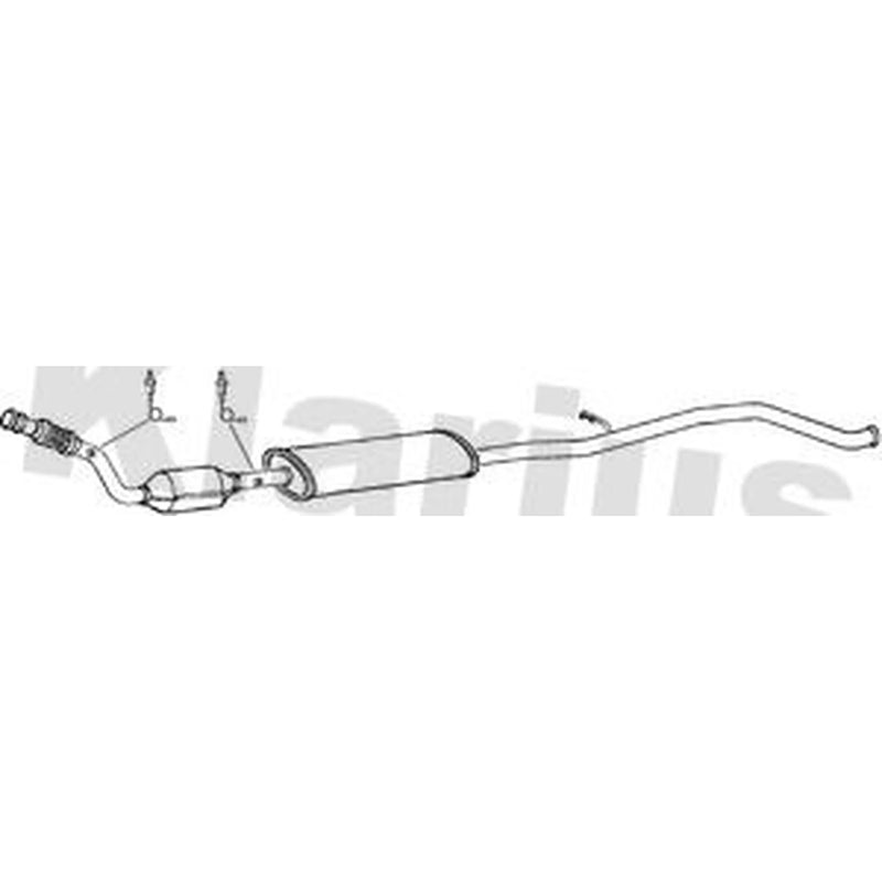 Klarius Catalyst Type Approved With Pipe 321432