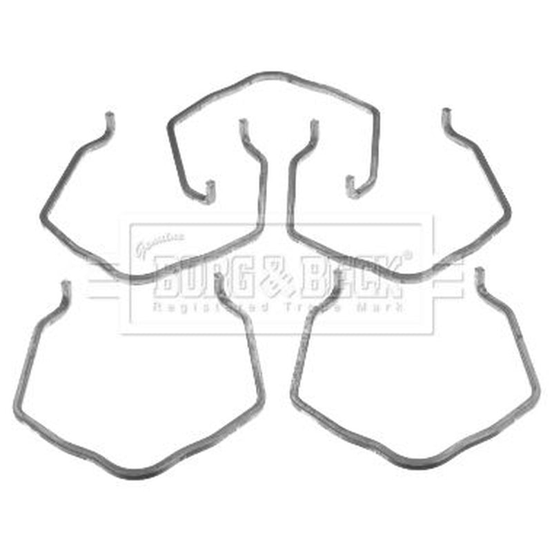 Borg & Beck 5 x Charge Air Hose Fastening Clamp Wide 2mm Thick BHC2000