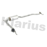 Klarius Exhaust Box With Centre Pipe Centre HA377V