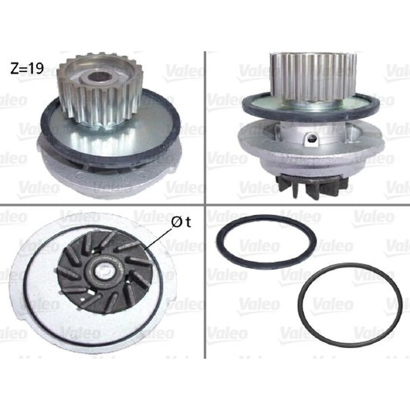 Valeo Engine Cooling Water Pump 506648