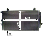 Mahle Air Conditioning Condenser AC 796 000S