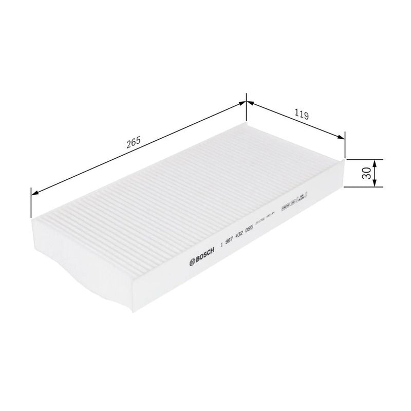 Bosch Cabin Air Filter (Pollen Filter) 1 987 432 095