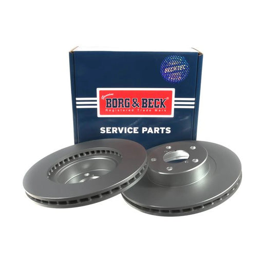 Borg & Beck 2 x Vented Front Brake Discs BBD5103