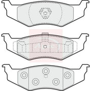 Apec Rear Brake Pad Set PAD1003