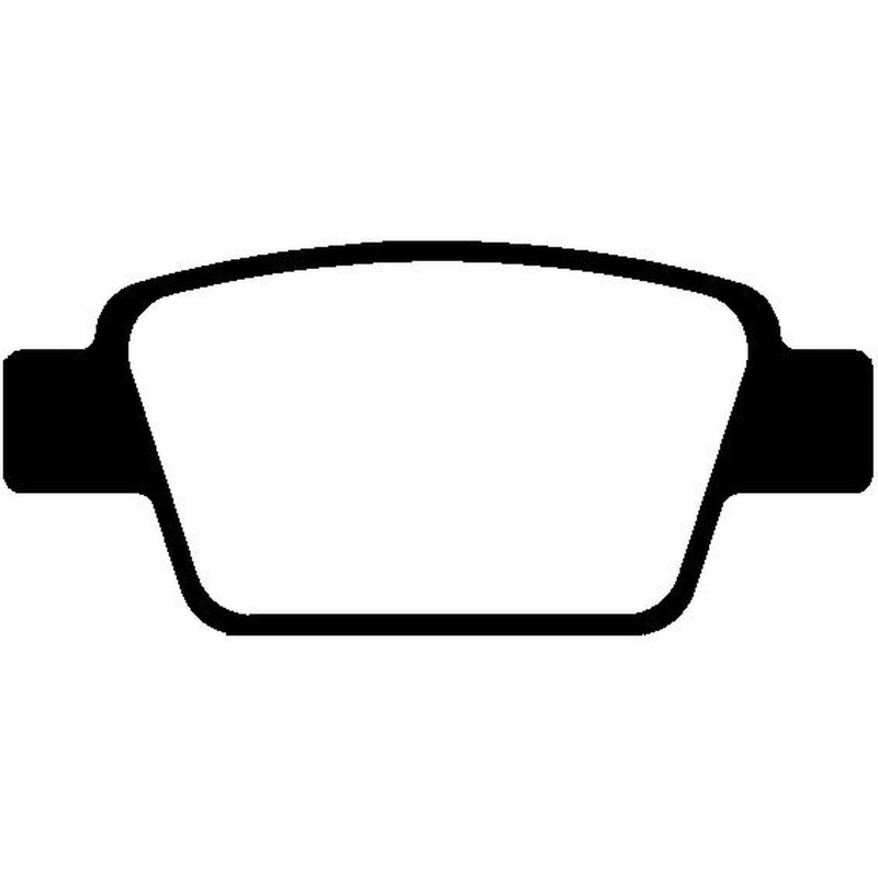 Abtex Rear Brake Pad Set PLU3755