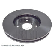 Blue Print 2 x Internally Vented Front Brake Discs ADH24389