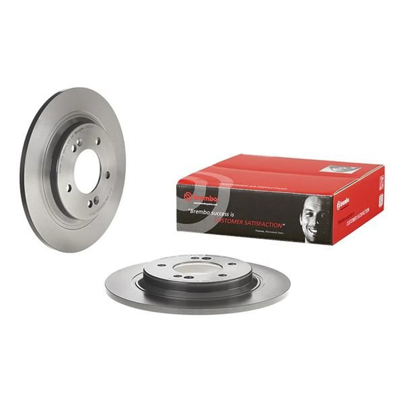Brembo 2 x Solid Rear Brake Discs 08.D220.11