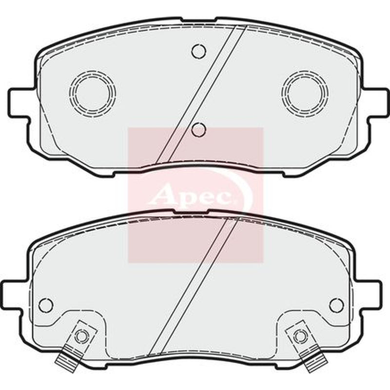 Apec Front Brake Pad Set PAD1792