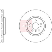 Apec 2 x Vented Front Brake Discs DSK2366