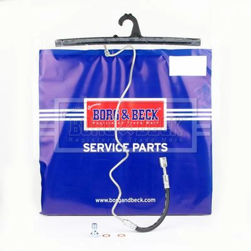 Borg & Beck Brake Hydraulic Hose Line Rear BBH7534