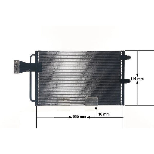 Mahle Air Conditioning Condenser AC 151 000S