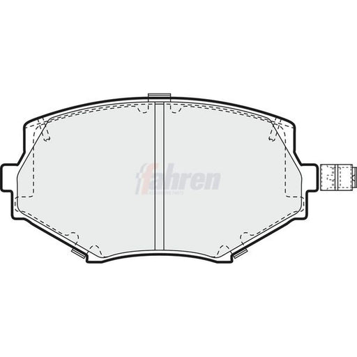 Fahren Front Brake Pad Set FBP3294