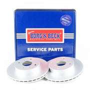 Borg & Beck 2 x Vented Front Brake Discs BBD4039