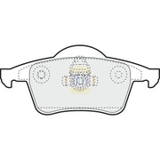 NAPA Rear Brake Pad Set NBP1098