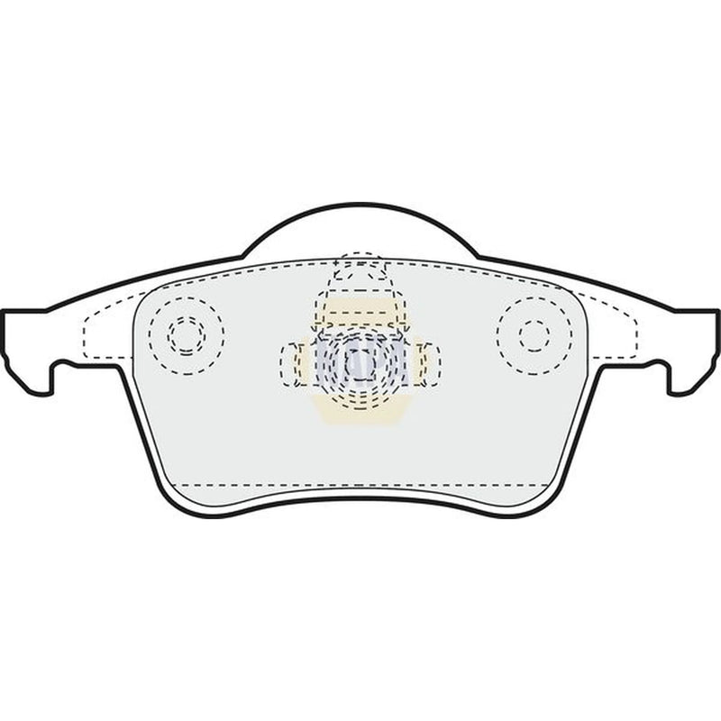 NAPA Rear Brake Pad Set NBP1098
