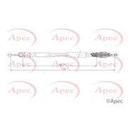 Apec Handbrake Cable Left Rear CAB1758