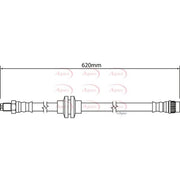 Apec Brake Hydraulic Hose Line Rear HOS4313
