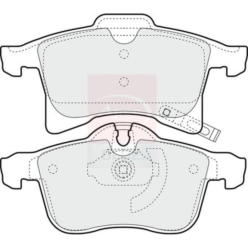 Apec Front Brake Pad Set PD3078