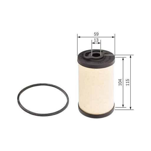 Genuine Bosch Car Fuel Filter N1158 1457431158 Bosch  - Town Parts