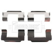 Borg & Beck Brake Pad Accessory Fitting Kit Front BBK1583