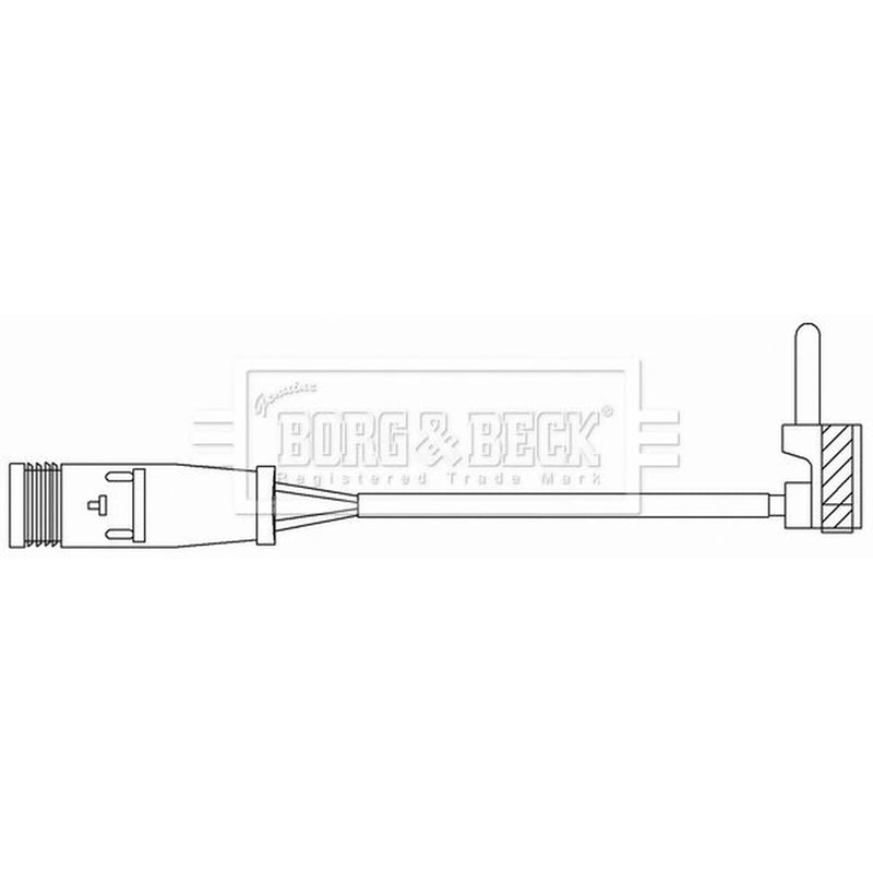 Borg & Beck Brake Pad Wear Sensor Front BWL3165