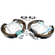 Borg & Beck Brake Shoe Set Axle Kit BBS1072K