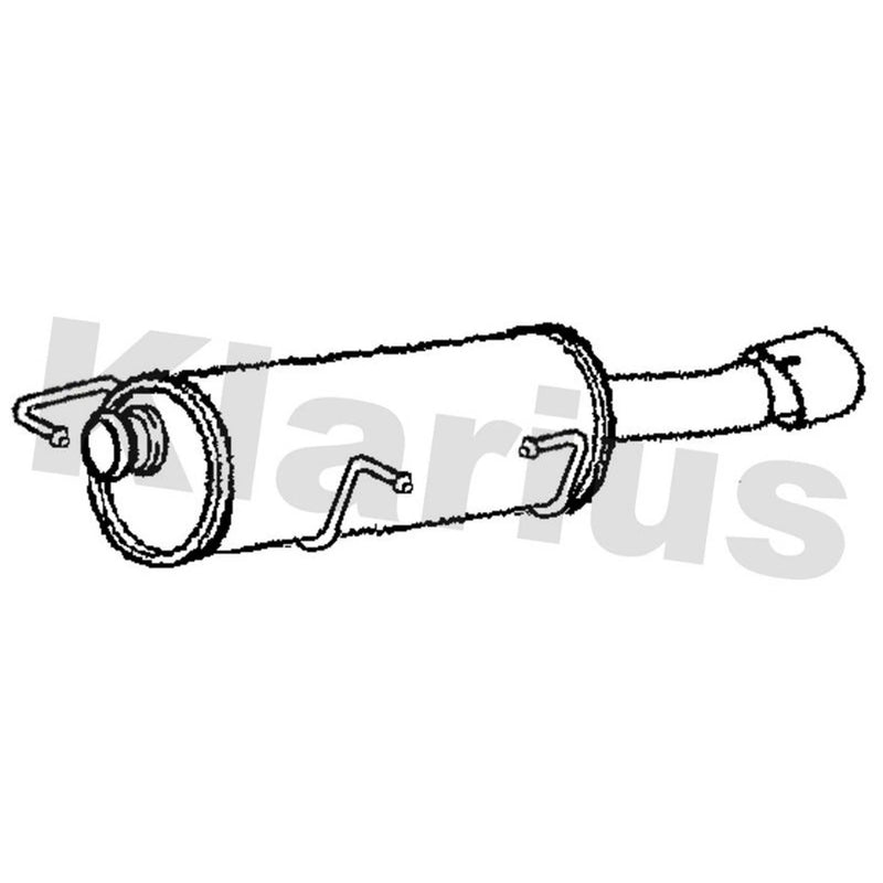 Klarius Box With Tail Pipe Rear PG854Q