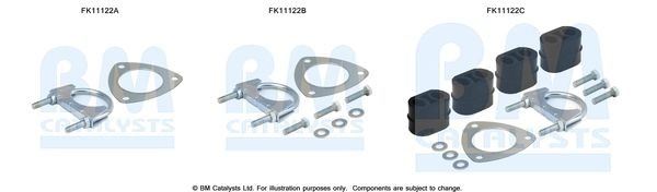 BM Catalysts FK11122C Soot/Particulate Filter Mounting Kit Fits Opel Vauxhall BM - Town Parts