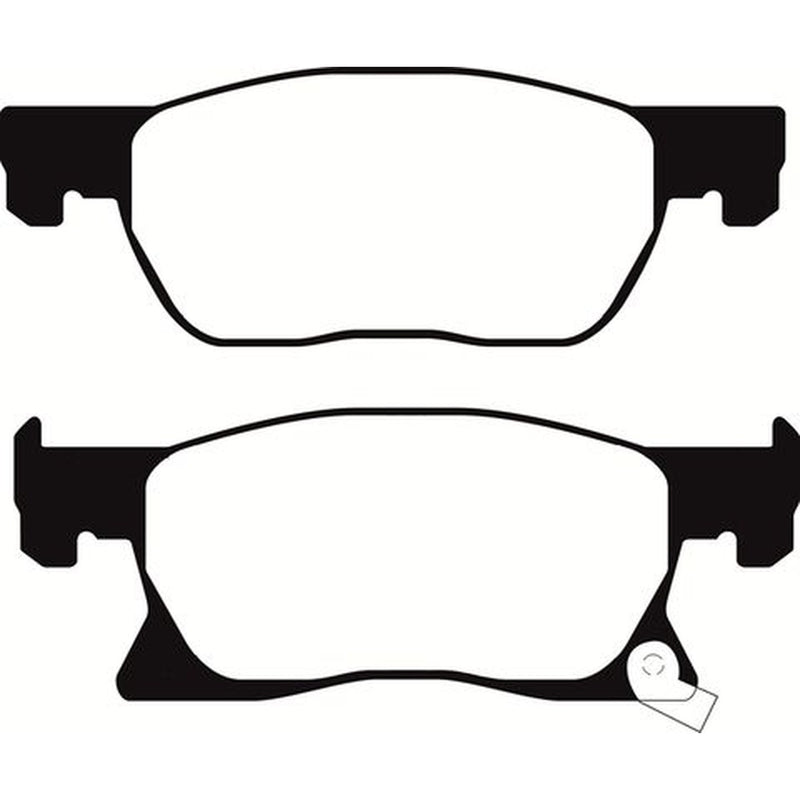 Abtex Front Brake Pad Set PLU2306