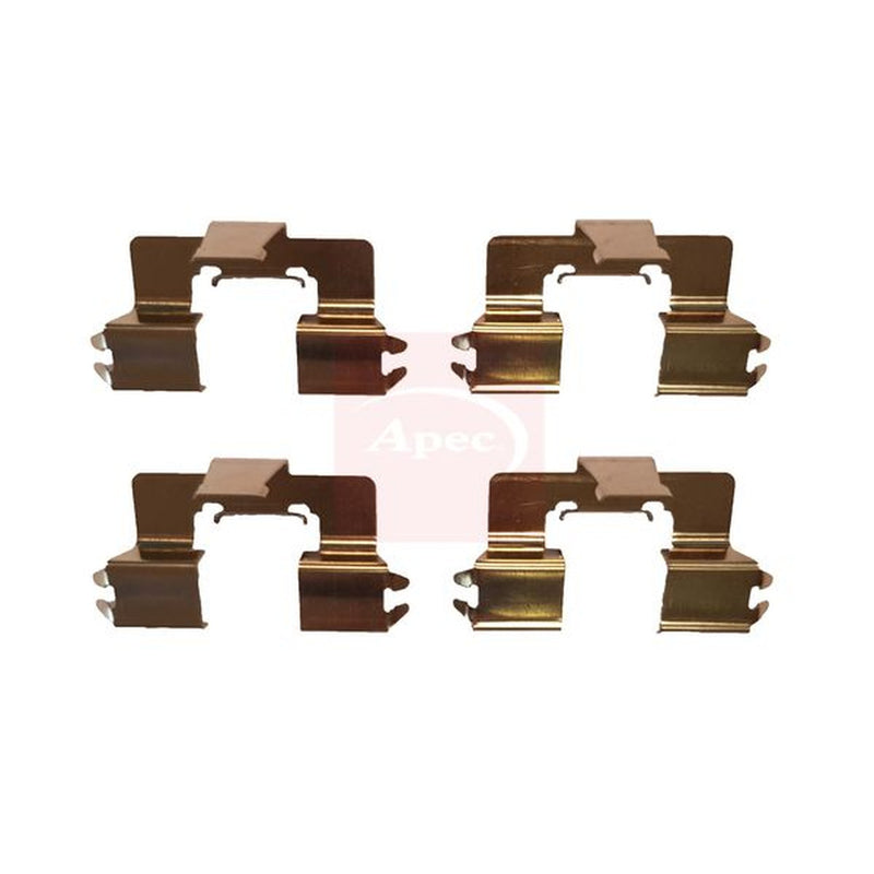 Apec Brake Pad Accessory Fitting Kit Rear KIT1052