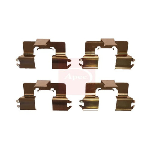 Apec Brake Pad Accessory Fitting Kit Rear KIT1052