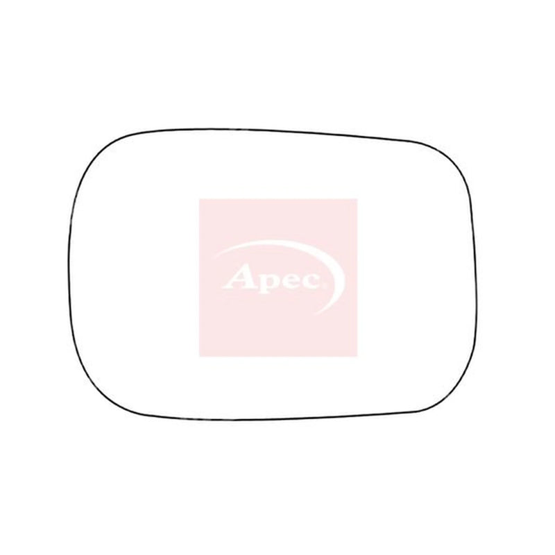 Apec Exterior Wing Mirror Glass both sides AMS2843
