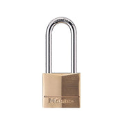 Master Lock Solid Brass 40mm Padlock 4-Pin - 51mm Shackle - 140EURDLH