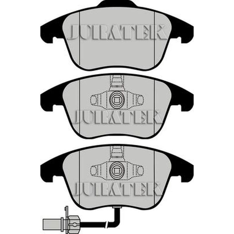 Juratek Front Brake Pad Set JCP4045