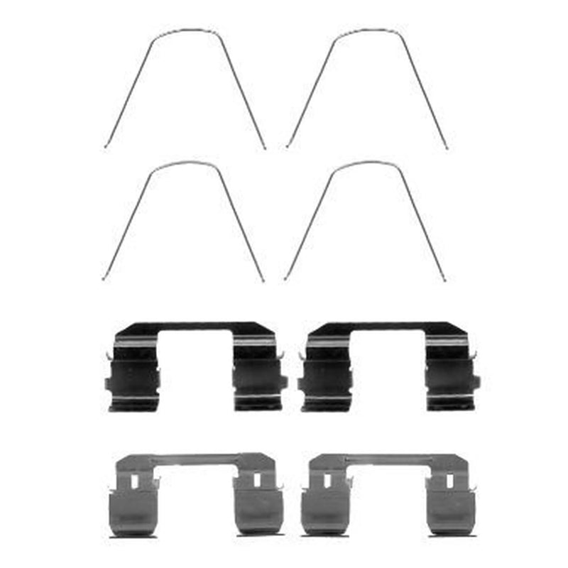 Textar Brake Pad Accessory Fitting Kit Front 82512400