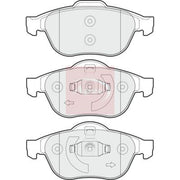 Apec Front Brake Pad Set PAD1715