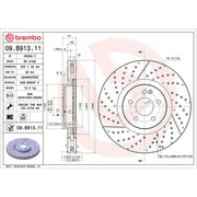Brembo 2 x / Front Brake Discs 09.B913.11